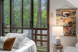 Postel nebo postele na pokoji v ubytování Chalet Malm