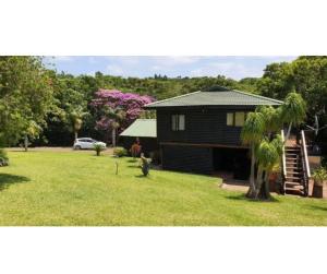 Zahrada ubytování Jungle Cabin Leisure Bay