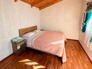 Ένα ή περισσότερα κρεβάτια σε δωμάτιο στο Samtours Apartments