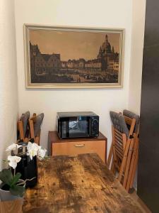 Χώρος καθιστικού στο 1,5 Zimmer für 4 Personen auf 38qm Wohnfläche