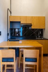 Kuchyň nebo kuchyňský kout v ubytování Suites Patio Antequera