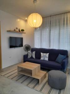 Χώρος καθιστικού στο ScandiTropical Lagoon Villa Pool & Garden laguna