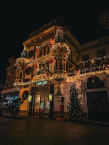 Το κτήριο όπου στεγάζεται  το διαμέρισμα