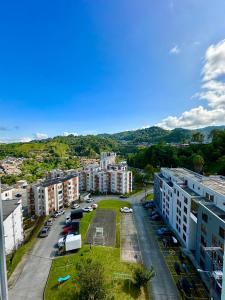 Nespecifikovaný výhled na hory nebo výhled na hory při pohledu z apartmánu + 19 fotografií