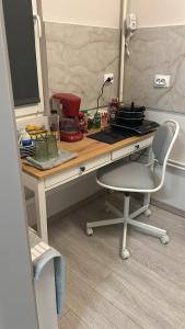 Η κουζίνα ή μικρή κουζίνα στο MANIU-APUSULUI Studio