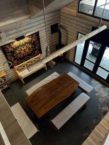 Posezení v ubytování Treti Dvir