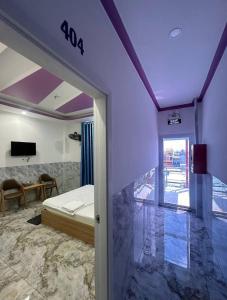 TV a/nebo společenská místnost v ubytování HOTEL Ly Ly