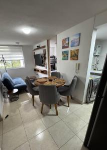 Køkken eller tekøkken på Apartamento en Armenia, Conjunto residencial Ambar reserva