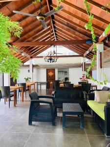 Posezení v ubytování Aqua oasis