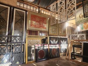 Kuchyň nebo kuchyňský kout v ubytování Gena homes bnb