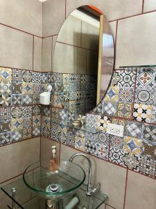 Ένα μπάνιο στο Apartamento Villas Luna