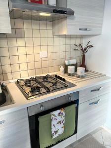 Kuchyň nebo kuchyňský kout v ubytování CozyCorner