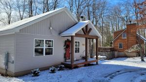 The Hideaway House v zimě