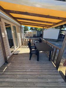 Μπαλκόνι ή βεράντα στο Mobil home