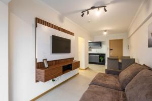 Køkken eller tekøkken på Com piscina próximo a Vila Germânica RN4960