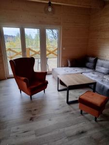 Posezení v ubytování Gruszchatka