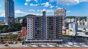 Bygningen som lejligheden ligger i