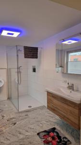 Koupelna v ubytování Eigentumswohnung Altstadt Weiden