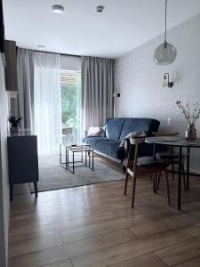 Posezení v ubytování Apartament Mechelinki