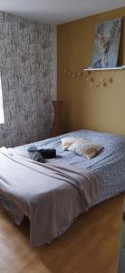 Postel nebo postele na pokoji v ubytování Popote et Papote-L'escale Pro