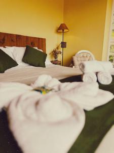 Voodi või voodid majutusasutuse Pousada All Green - Monte Verde toas