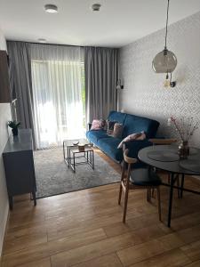 Posezení v ubytování Apartament Mechelinki