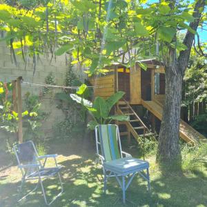 Zahrada ubytování hospedaje Los calcáreos