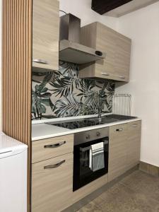 Η κουζίνα ή μικρή κουζίνα στο Dioniso Affittacamere