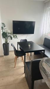 TV a/nebo společenská místnost v ubytování Danner Familien-Ferienwohnungen - Ruhige Lage, 650 m zum Attersee & zentral in Schörfling