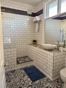 Et badeværelse på The Black Horse Inn