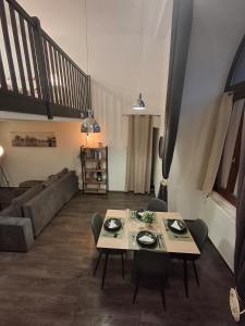 Posezení v ubytování Appartement FLORILOFT