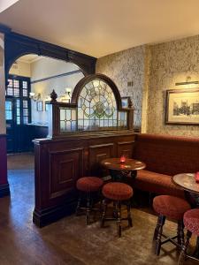 Et opholdsområde på The Black Horse Inn