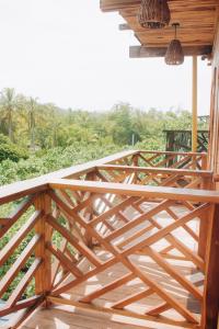 Balkón nebo terasa v ubytování Castle Beach Hostel + 8 fotografií