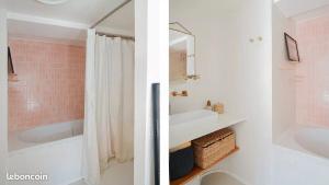 Koupelna v ubytování Appartement luxueux en plein coeur de Toulouse
