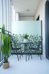 Balkón nebo terasa v ubytování Joyful Journeys Downtown And Burj View Residence Business Bay