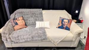 Posezení v ubytování DRoom-Sauna Balneo & Cinema à Menton jusqu'à 4 invités