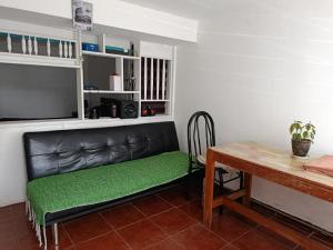 Χώρος καθιστικού στο Piedras Blancas