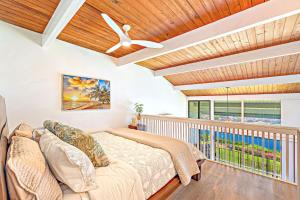 Postel nebo postele na pokoji v ubytování NEWLY REMODELED KBM Resorts 2 FREE CARS Napili Point Oceanfront Multi Unit Listing Spacious 4-Bedroom Beach Amenities NAP-C312 + 29 fotografií