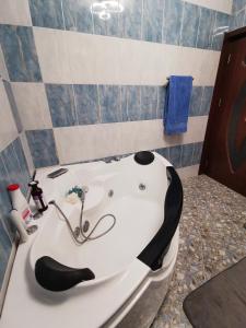 Koupelna v ubytování El'mehico House