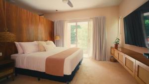 Ένα ή περισσότερα κρεβάτια σε δωμάτιο στο Casa Sofía Centro +100 φωτογραφίες