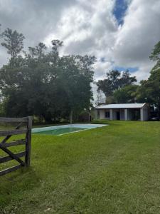 Zahrada ubytování Casa Azul