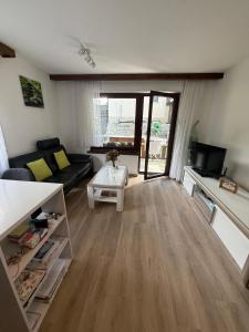 Istumisnurk majutusasutuses Haus Silence - Berge & Sonne im Saastal Ski Wandern Familie Haustiere