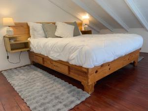 Postel nebo postele na pokoji v ubytování Villa Brisa del Caribe