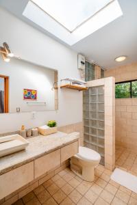 Koupelna v ubytování Casa Milo