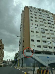 Bygningen som pensionatet ligger i