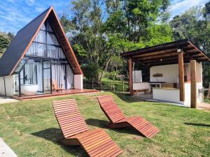 Zahrada ubytování chalé okinawa