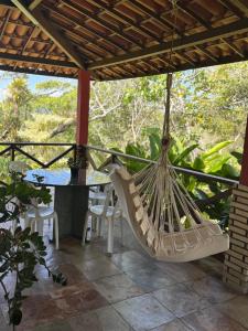 Ban công/sân hiên tại Sítio São Gerardo - Aconchegante casa no campo. +39 ảnh