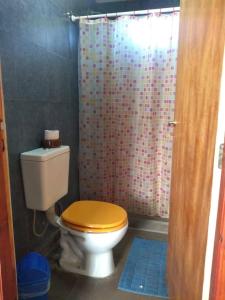 Koupelna v ubytování La alpina del bosque