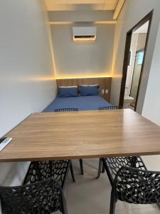 Χώρος καθιστικού στο LOFT 9 - Apartamento Loft 09 Próximo ao Shopping Buriti