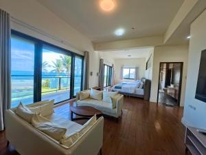 TV/trung tâm giải trí tại 月伴灣海景民宿MoonBay Seaview Homestay - 半自動入住 Self check-in